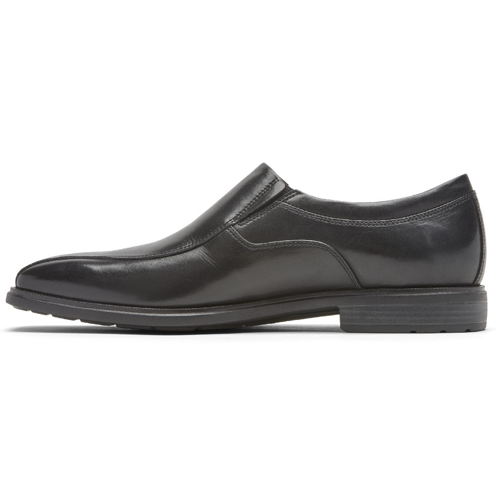 Rockport Singapore Mens Slip-On - Dres Sports Business 2 Black - UQ7602834